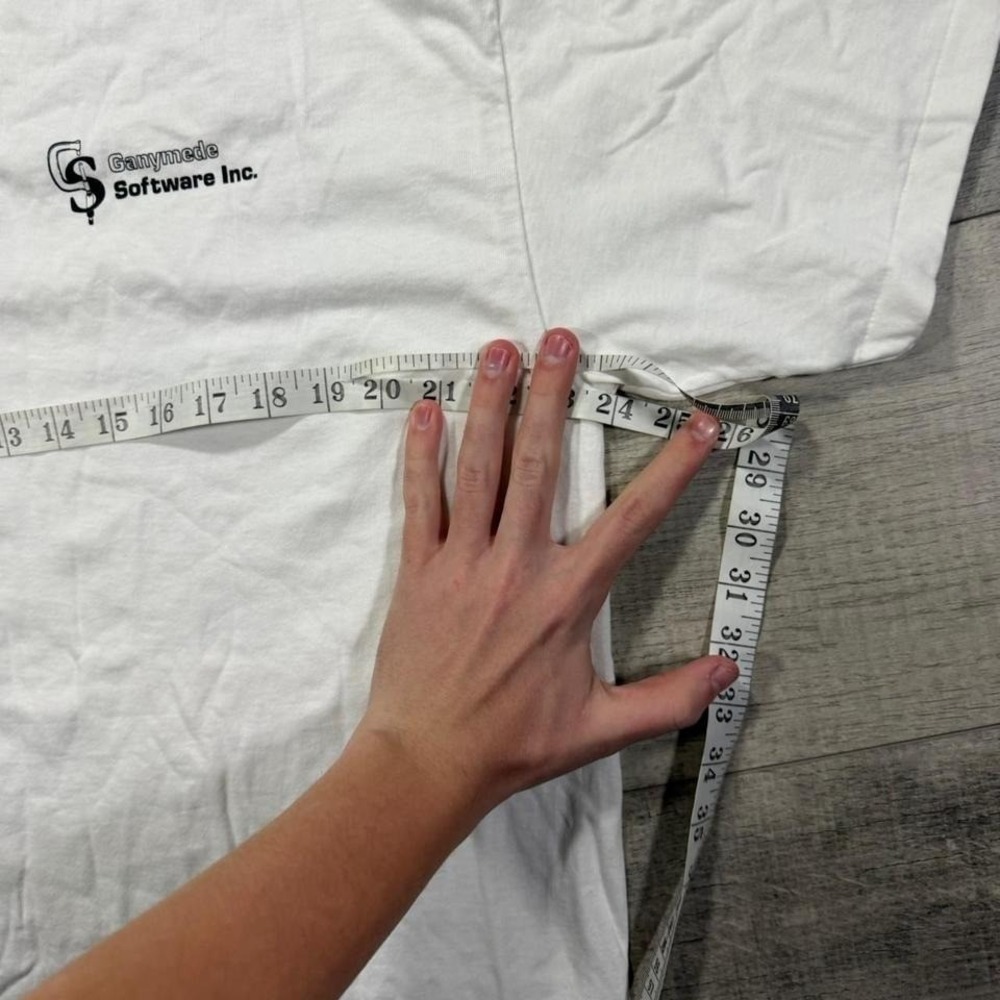 Vintage 90s single stitch, GANYNEDE software computers, tech T-shirt Size XL - Picture 4 of 5